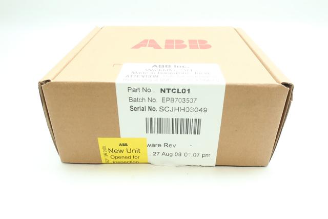 ABB NTCL01 INFI 90 COMMUNICATION TERMINATION UNIT 