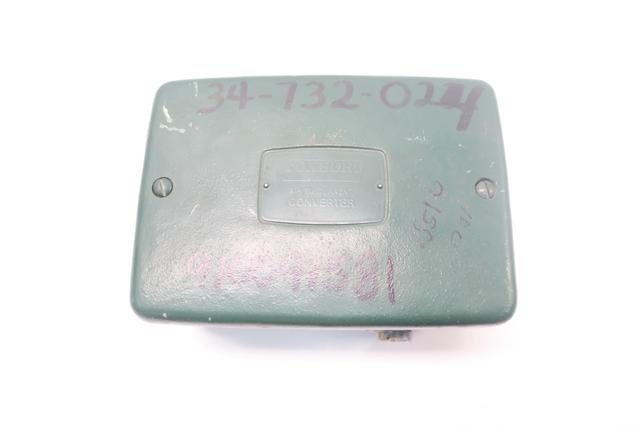 FOXBORO E92-FFN2H AIR TO CURRENT CONVERTER 3-15PSI 10-50MA 63-100V-DC D597212