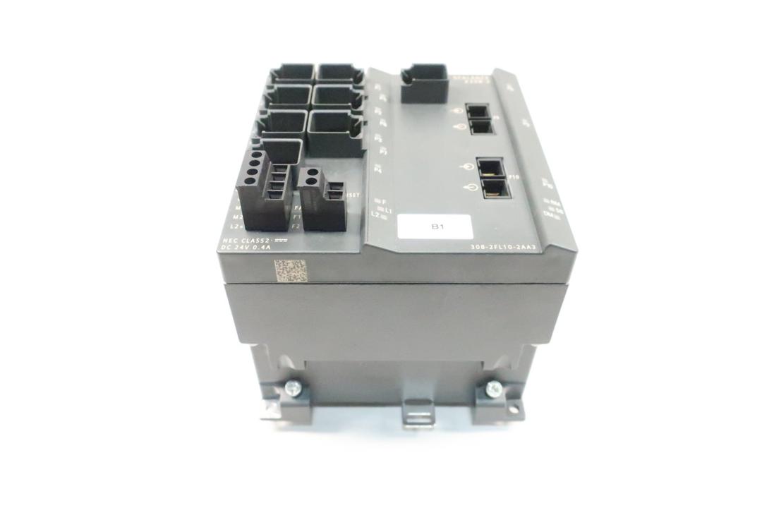 SIEMENS 6GK5308-2FL10-2AA3 SCALANCE X308-2 ETHERNET SWITCH 24V-DC