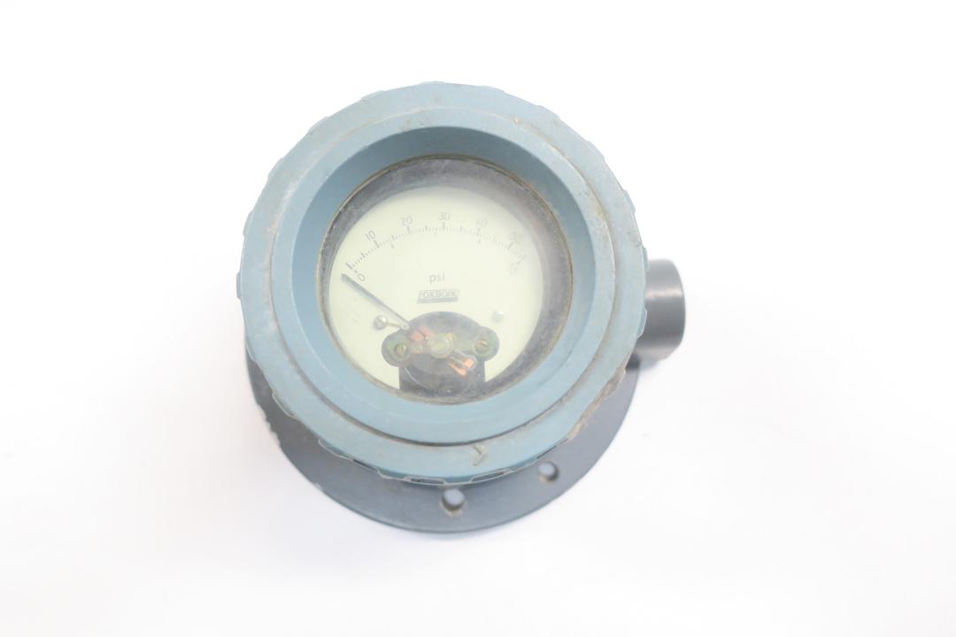 FOXBORO 65FS-FDJB-C PRESSURE INDICATING MILLIAMETER 0-55PSI D597735