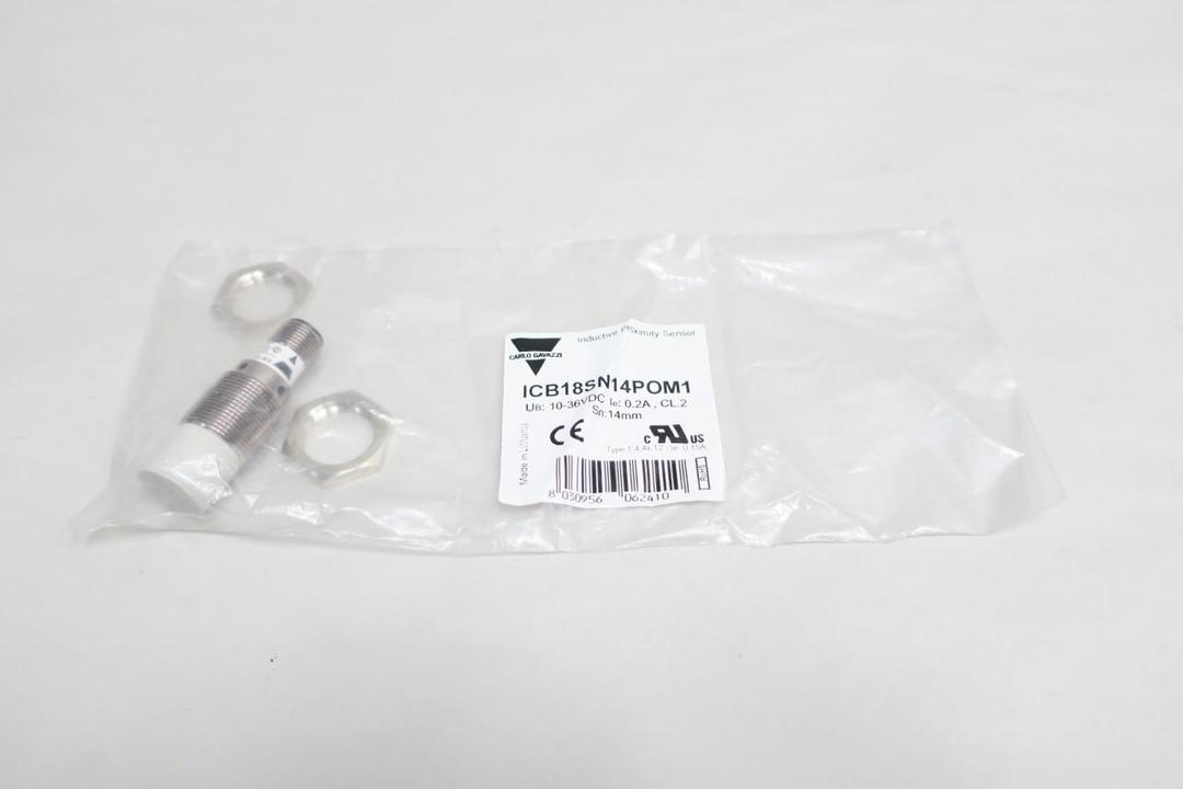 CARLO GAVAZZI ICB18SN14POM1 PROXIMITY SENSOR 10-36V-DC