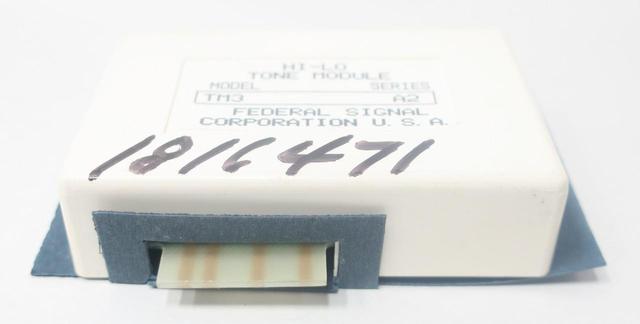 FEDERAL SIGNAL TM3 SELECTONE TONE MODULE