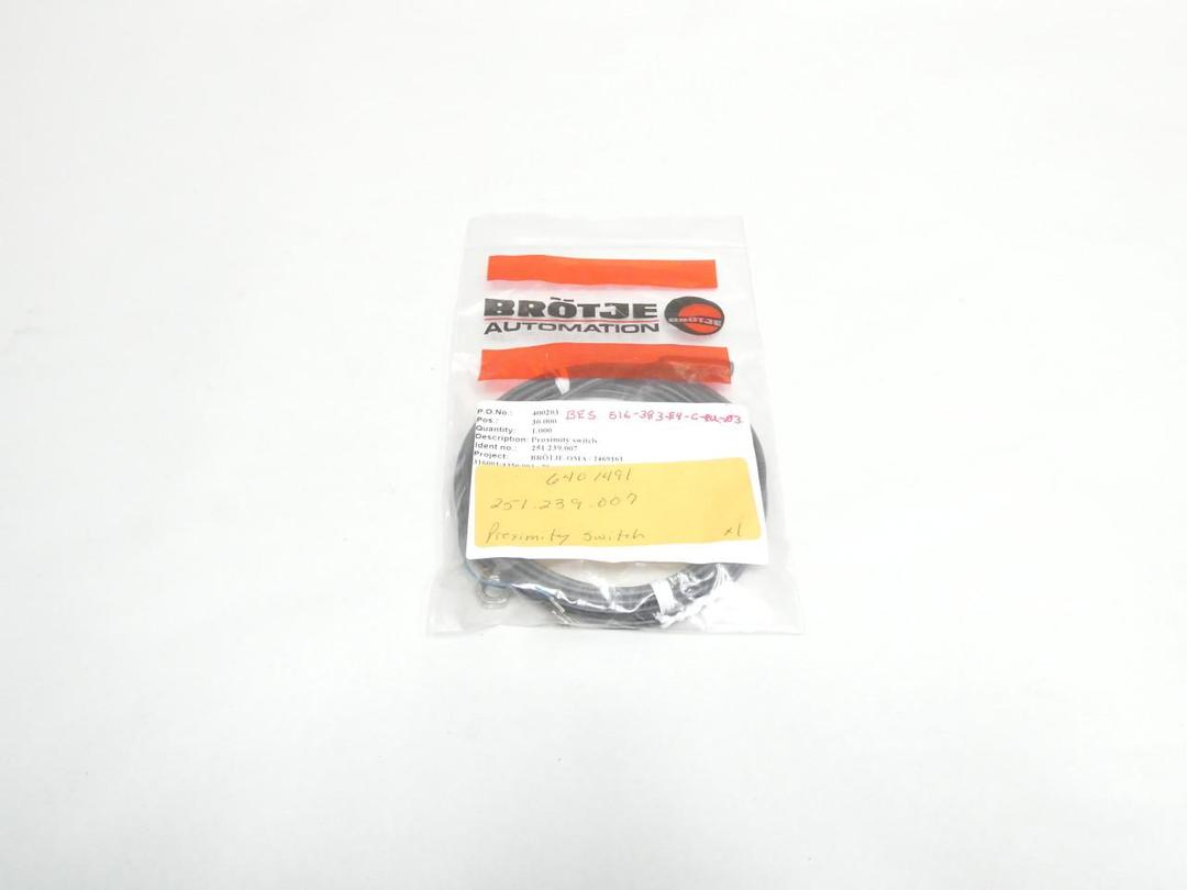BALLUFF BES 516-383-E4-C-PU-03 PROXIMITY SWITCH
