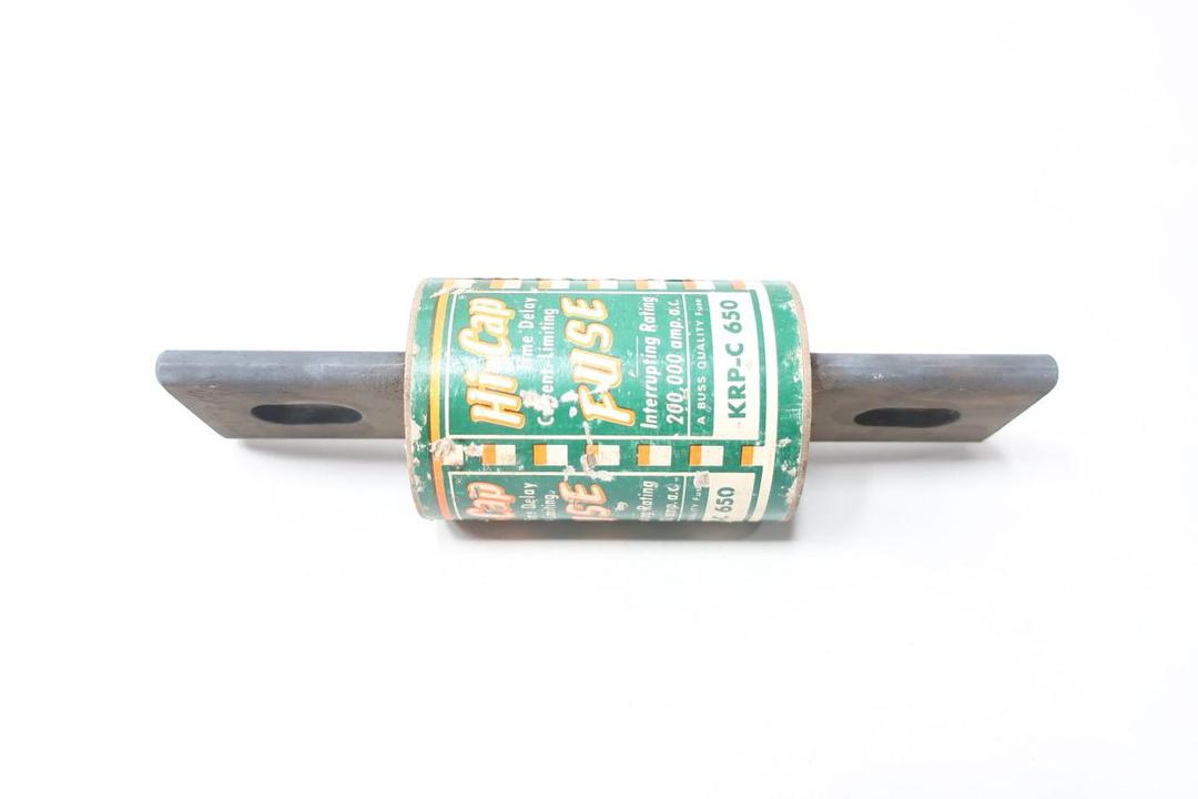 COOPER BUSSMANN KRP-C-650 HI-CAP BLADE FUSE L 650A AMP 600V-AC