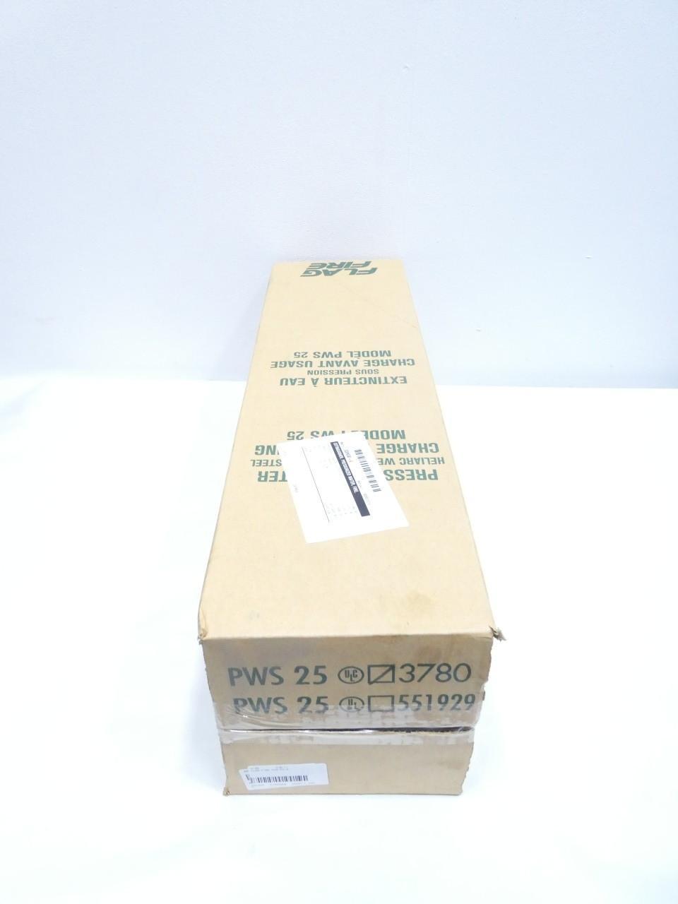 FLAG FIRE PWS-25-G 2-1/2 GALLON WATER PRESS FIRE EXTINGUISHER