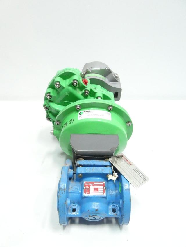 FLOWSERVE 1-T4E-11C11D033NW 4B02NDM PNEUMATIC STEEL FLANGED CONTROL VALVE 1IN