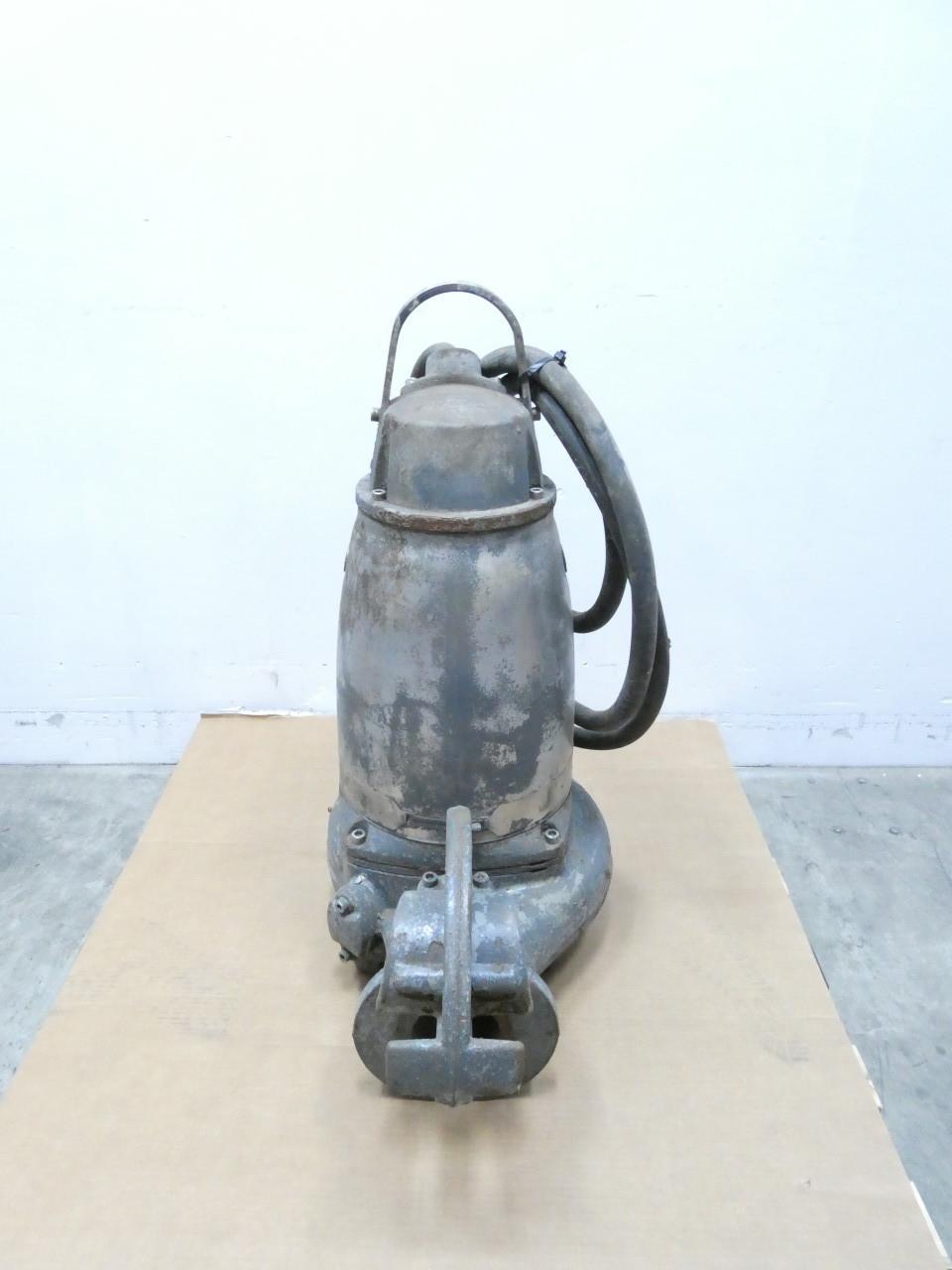 FLYGT 3153.181-0840106 SUBMERSIBLE PUMP 3-1/2IN 12HP 230/460V-AC