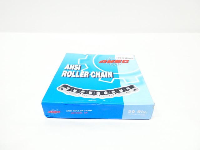 AMEC 50-2R DOUBLE STRAND ROLLER CHAIN 10FT 5/8IN