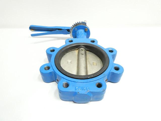 KF VALVES 12021619552 MANUAL STEEL LUGGED BUTTERFLY VALVE 6IN