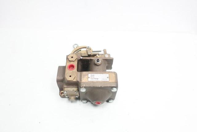 ROSEMOUNT ANALYTICAL RMP448650-006 PNEUMATIC VALVE POSITIONER 0-30PSI