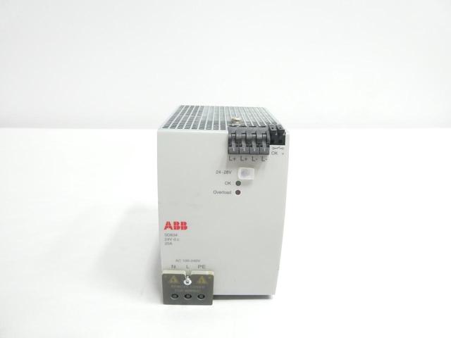 ABB SD834 3BSC610067R1 POWER SUPPLY 100-240V-AC 20A AMP 24V-DC