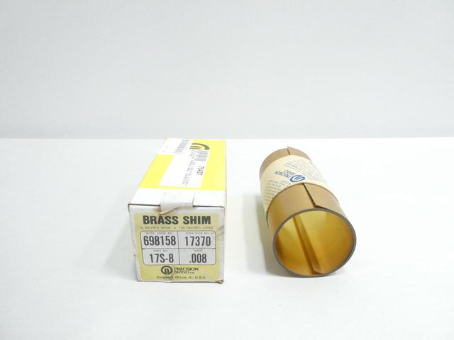 PRECISION 17S-8 17370 BRASS SHIM 6IN X 100IN X 0.008IN