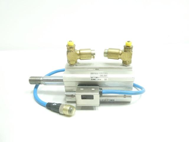 SMC CDQ2BP40-50DM-P74-85G-X404 DOUBLE ACTING PNEUMATIC CYLINDER 40MM 50MM 1MPA