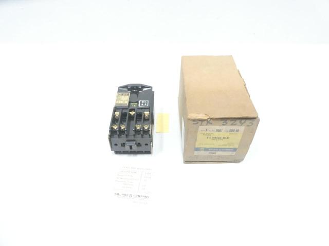 SQUARE D 8501 GD0-60 CONTROL RELAY 115V-DC