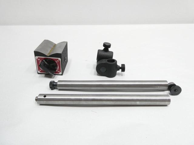 STARRETT 659A HEAVY DUTY MAGNETIC BASE ASSEMBLY SET