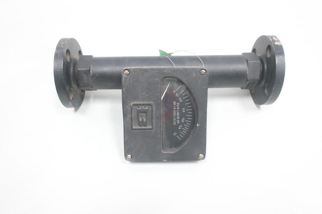 BROOKS INSTRUMENT 3609D10C2K2A FLOW METER 0-1KG/S LIQUID SP 1IN 150