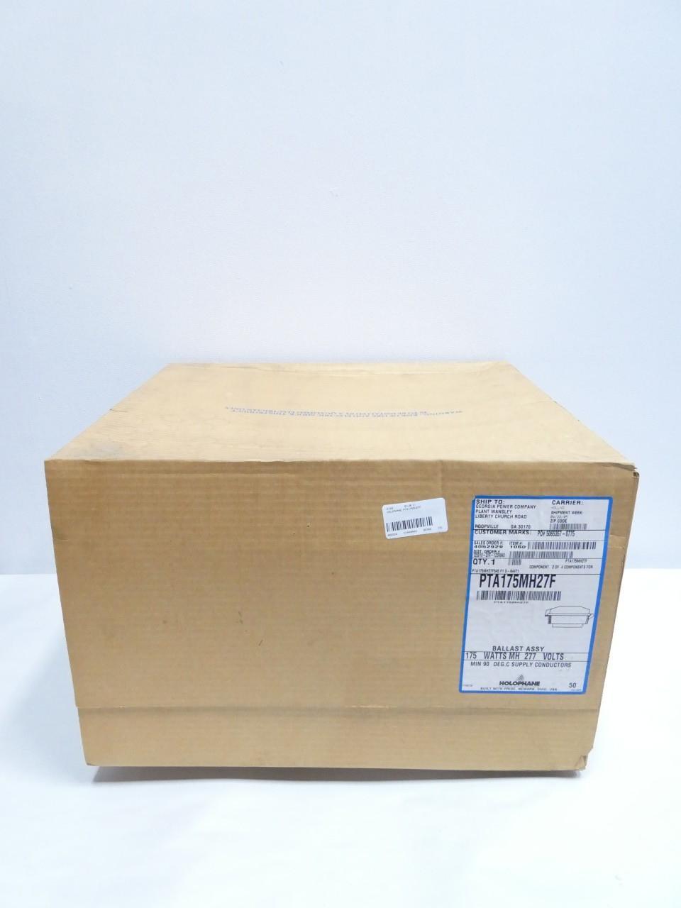 HOLOPHANE PTA175MH27F METAL HALIDE BALLAST 175W 277V-AC