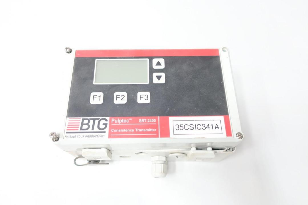 BTG JCT-1200 SBT-2400 STATIC BLADE CONSISTENCY TRANSMITTER 24V-DC