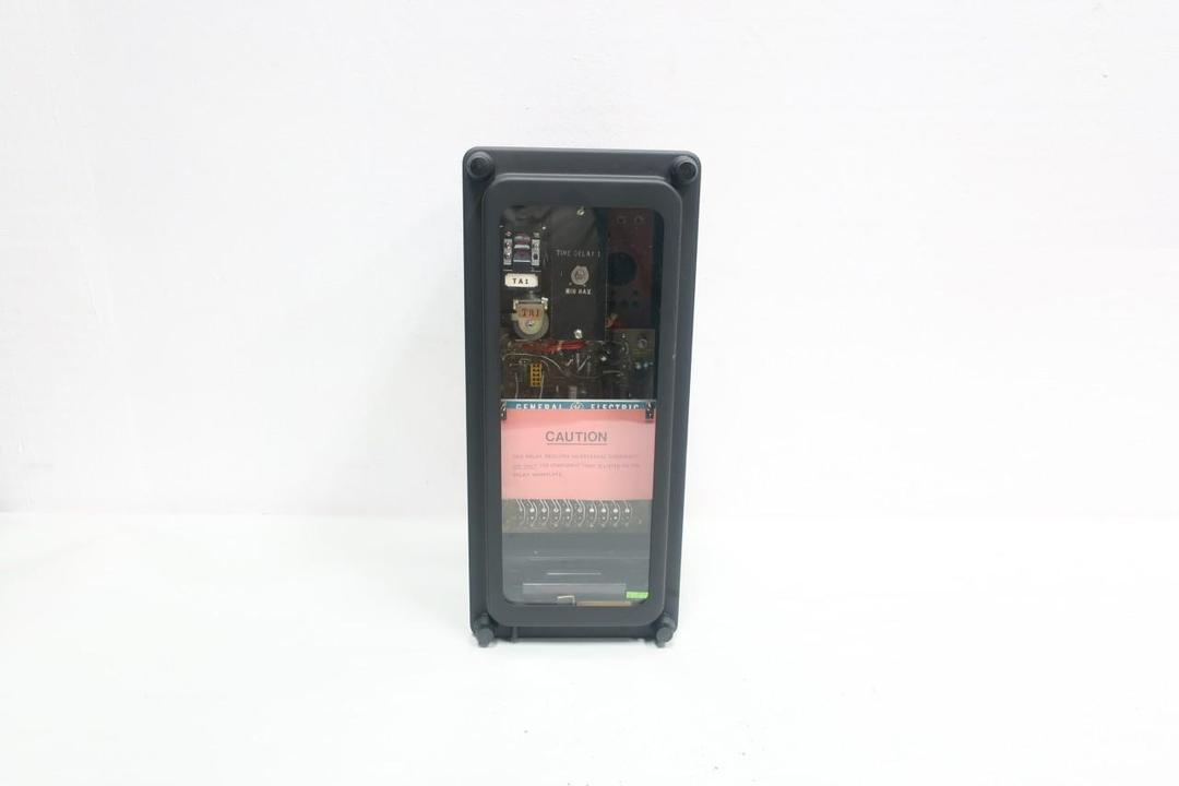 GENERAL ELECTRIC GE 12SFF33A1A STATIC FREQUENCY TIME DELAY RELAY 120V-AC