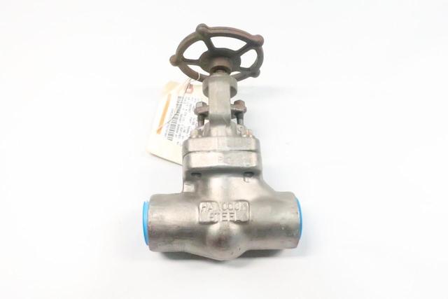 HANCOCK 5500W-1-XMY57 MANUAL STAINLESS SOCKET WELD GLOBE VALVE 1-1/2IN 600