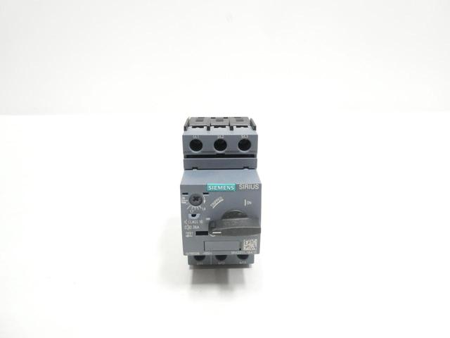 SIEMENS 3RV2011-1BA10 MANUAL STARTER 1.4-2A AMP 3/4HP