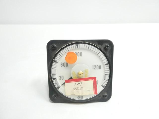 EIL INSTRUMENTS AB-40 AMMETER 0-1500A AMP