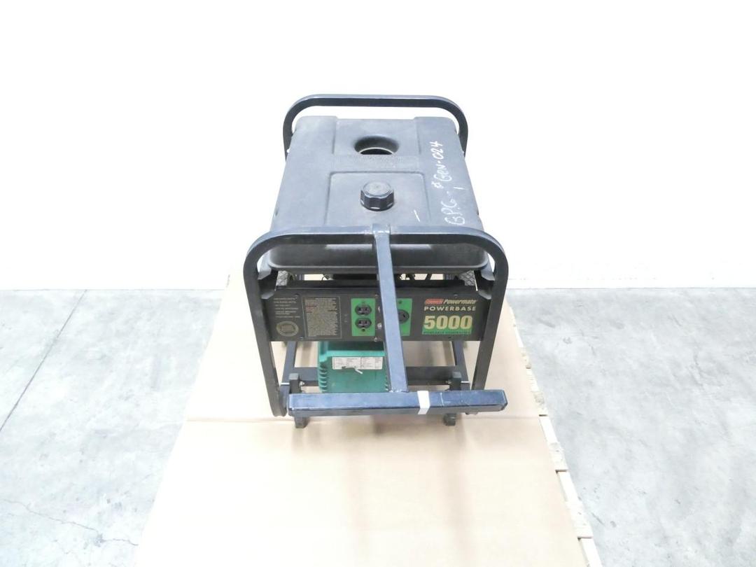 COLEMAN PM0545305.03 POWERBASE 5000 PORTABLE GENERATOR 120/240V-AC 1PH 10HP