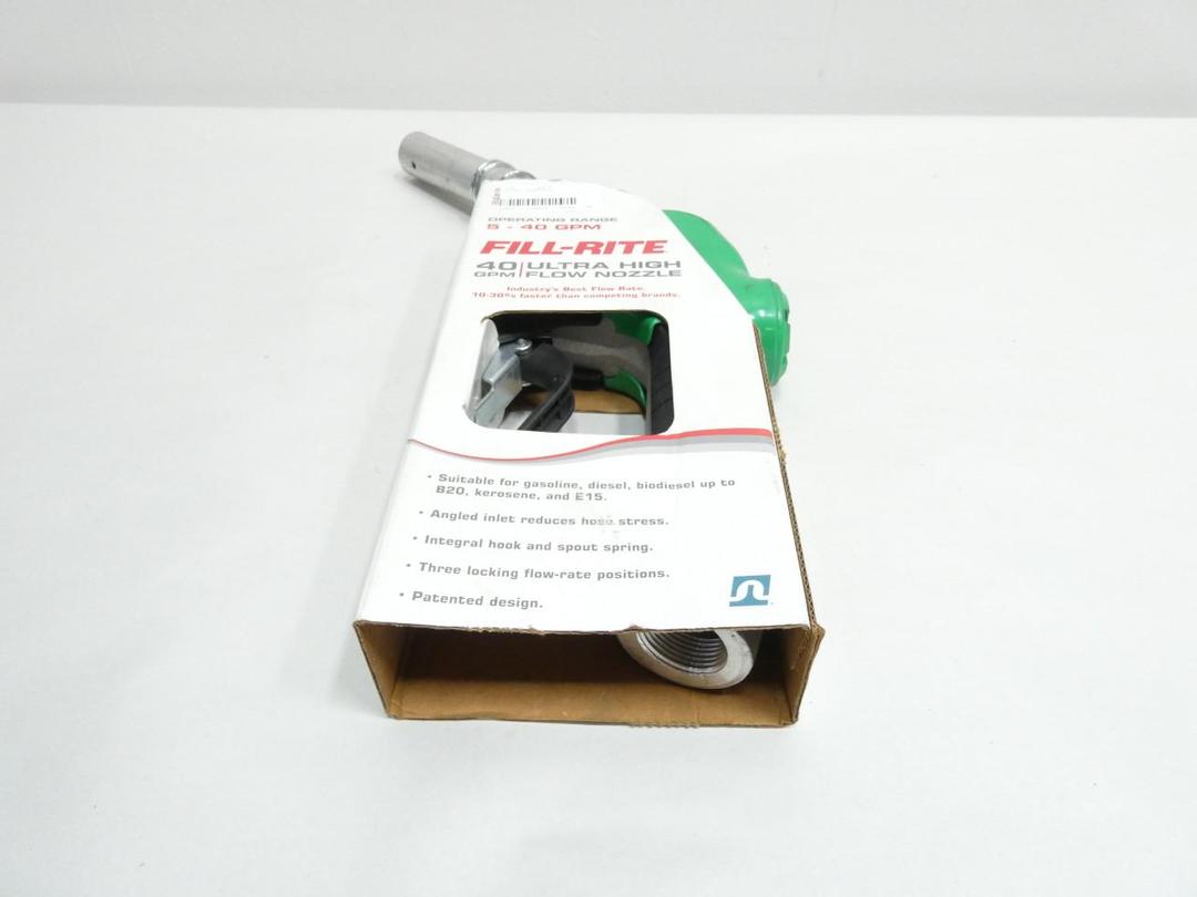 TUTHILL N100DAU13G FILL-RITE 1IN ULTRA HIGH FLOW FUEL NOZZLE 5-40GPM