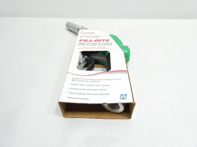 TUTHILL N100DAU13G FILL-RITE 1IN ULTRA HIGH FLOW FUEL NOZZLE 5-40GPM