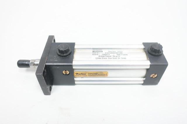 PARKER 01.50 CJ2MAU14AC 3.00 DOUBLE ACTING PNEUMATIC CYLINDER 1-1/2IN 3IN 250PSI