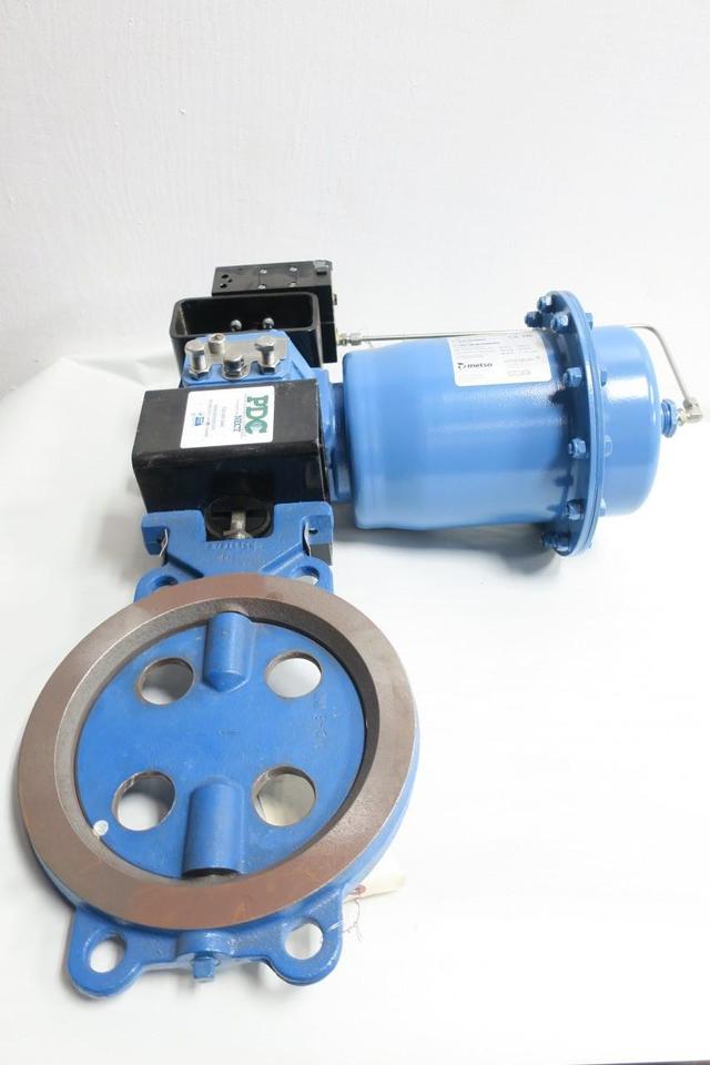PDC 09X QPX3B/MC P5 PNEUMATIC WAFER CONTROL VALVE 8IN 100PSI