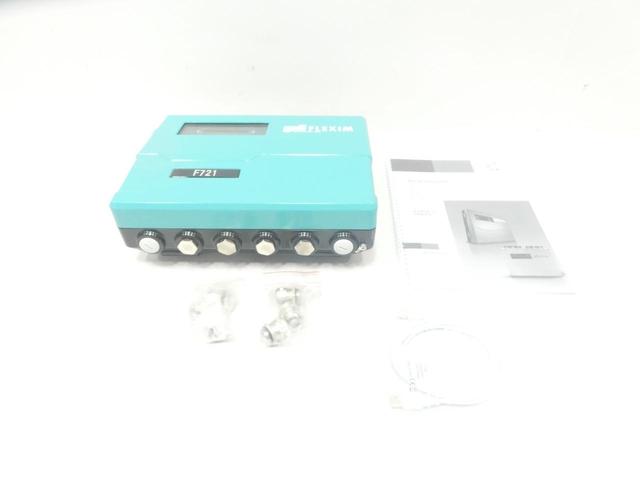 FLEXIM FLUXUS F721 ULTRASONIC FLOWMETER 15W 100-230V-AC