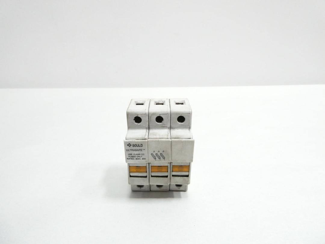 GOULD USCC3I ULTRASAFE FUSE HOLDER 3P 30A AMP 600V-AC