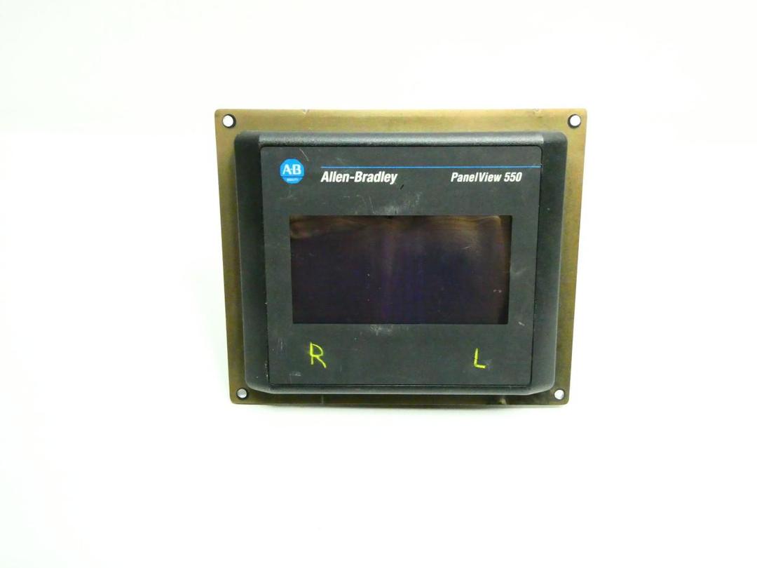 ALLEN BRADLEY 2711-T5A2L1 PANELVIEW 550 OPERATOR INTERFACE PANEL SER B