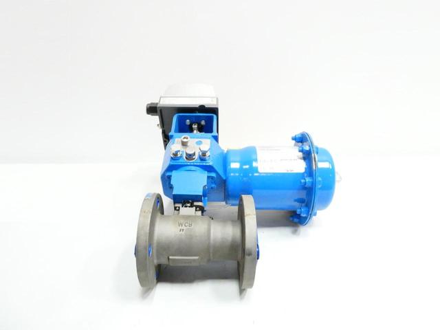 JAMESBURY 7150312236XTZ1A QPX1C/MC ND9103HUT PNEUMATIC FLANGED CONTROL VALVE 2IN