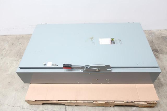 SQUARE D H366N FUSIBLE DISCONNECT SWITCH 3P 600A AMP 600V-AC