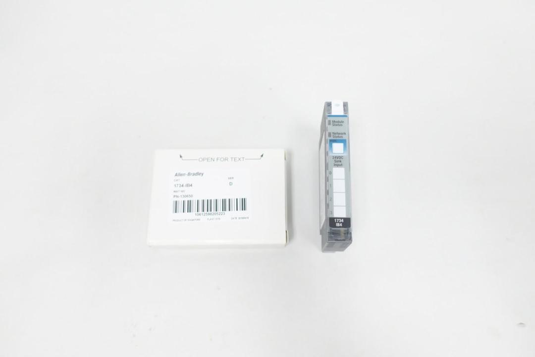 ALLEN BRADLEY 1734-IB4 DIGITAL SINK INPUT MODULE SER D