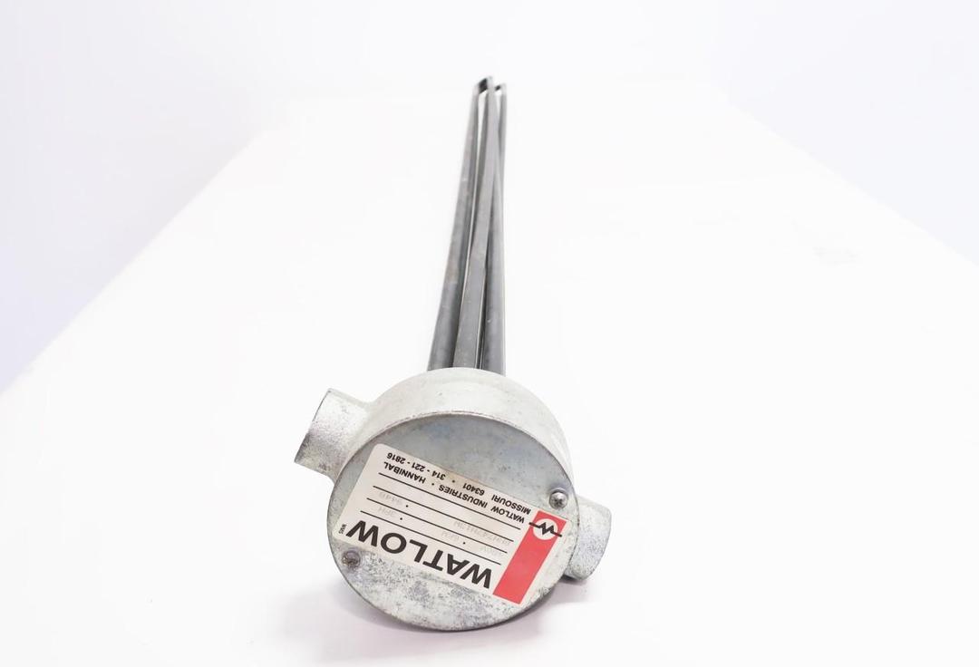 WATLOW BHN747N13W IMMERSION HEATER 4FT 6KW 480V-AC