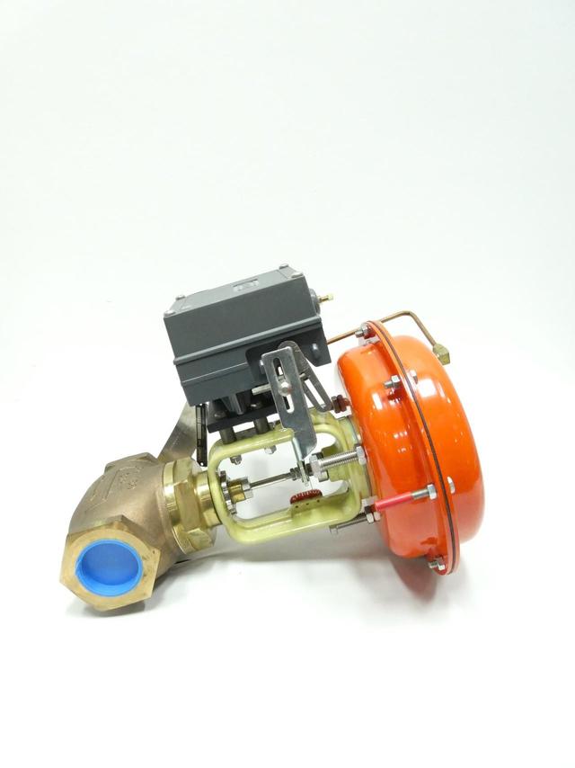 FISHER 54-24588 3582 BAUMANN PNEUMATIC BRONZE CONTROL VALVE 2IN NPT 250