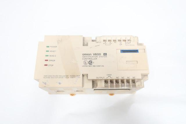 OMRON V600-CA9A IDENTIFICATION SYSTEM CONTROLLER 100-240V-AC