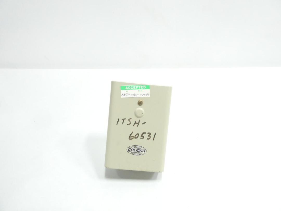 BARBER COLMAN TA 3431 THERMOSTAT