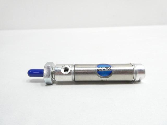 BIMBA 021-D DOUBLE ACTING PNEUMATIC CYLINDER 9/16IN 1IN