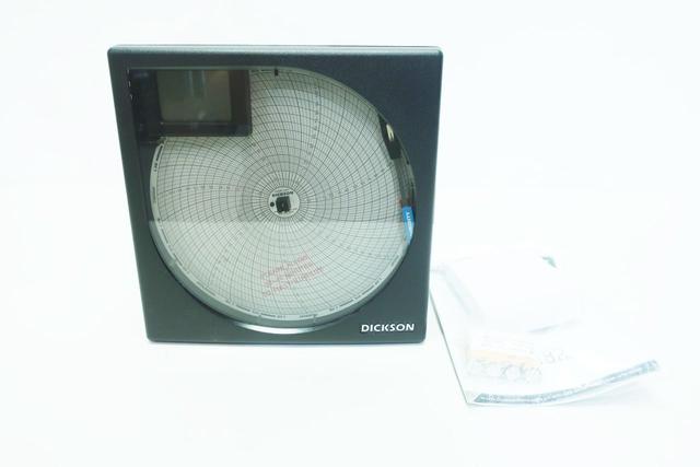 DICKSON TH803 8IN TEMPERATURE AND HUMIDITY CHART RECORDER