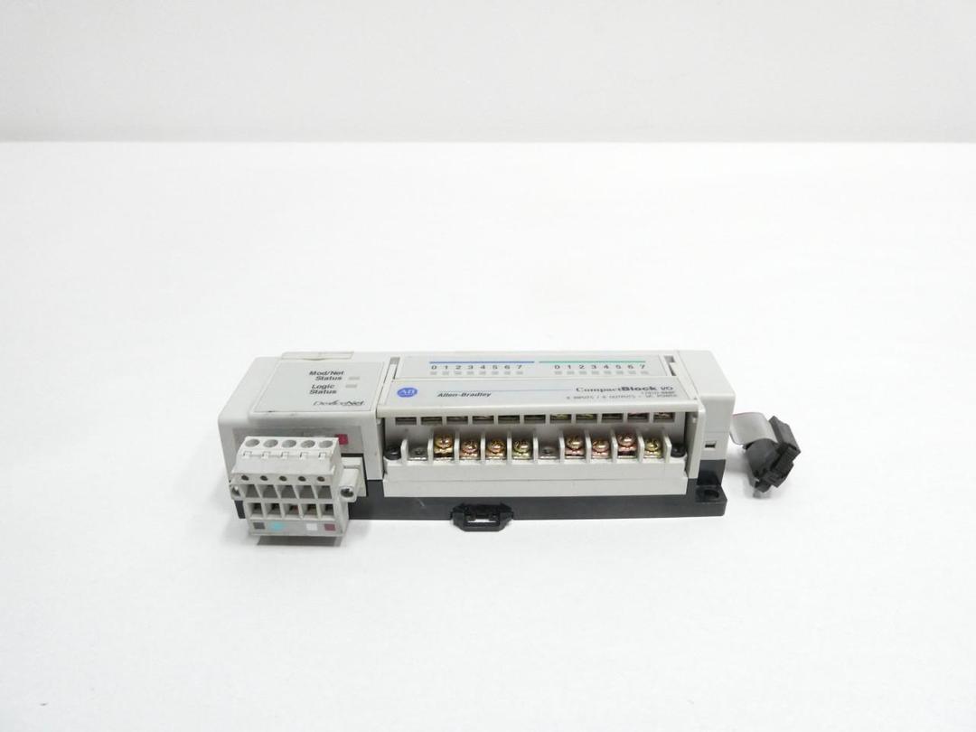 ALLEN BRADLEY 1791D-8B8P DEVICENET COMPACT BLOCK I/O MODULE SER D