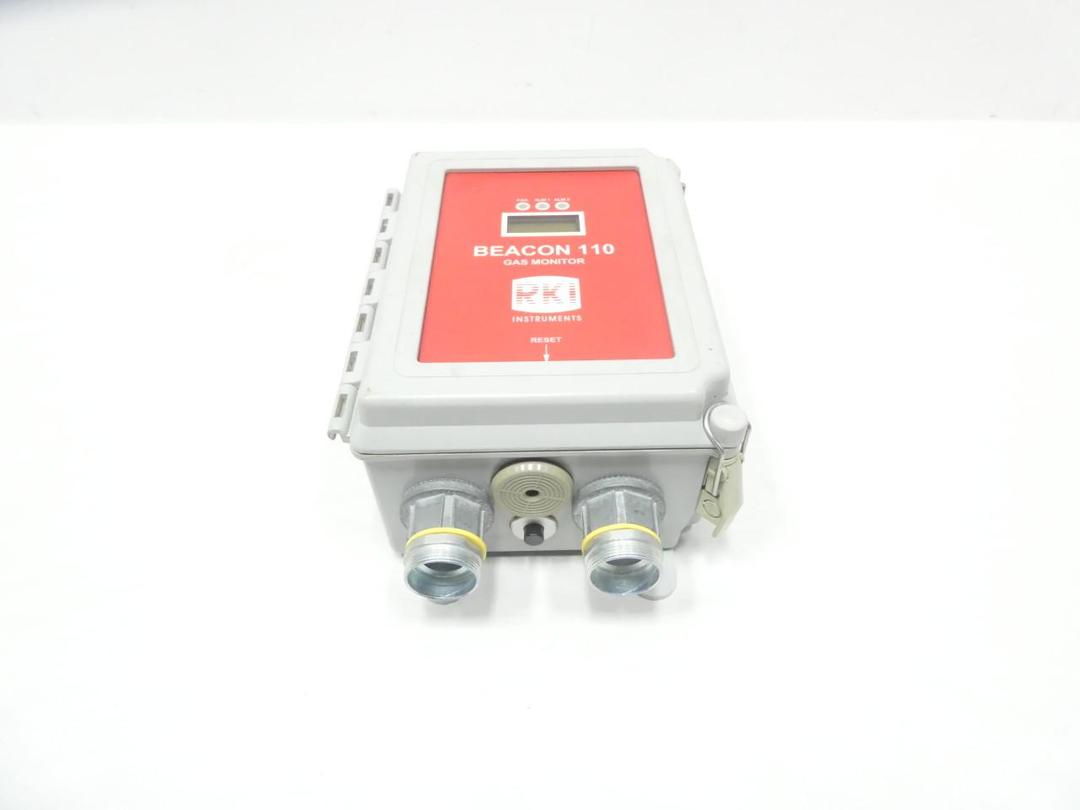 RKI INSTRUMENTS 24-0064RK BEACON 110 GAS MONITOR 115/220V-AC 24V-DC