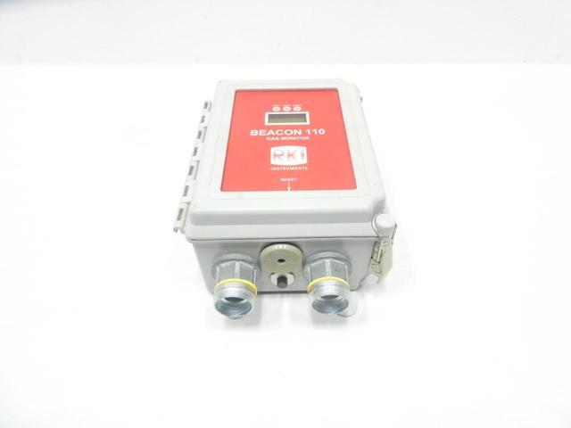 RKI INSTRUMENTS 24-0064RK BEACON 110 GAS MONITOR 115/220V-AC 24V-DC