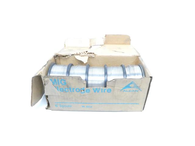 BOX OF 5 ALCAN AWS A5.10 MIG ELECTRODE WIRE 1.2MM 0.45KG
