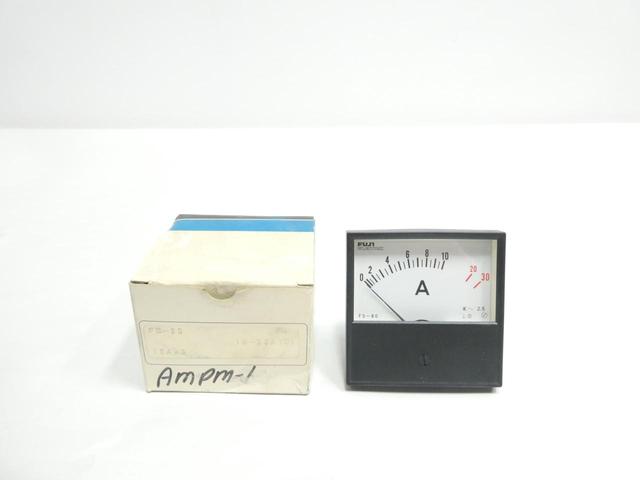 FUJI FS-80 AMMETER 0-10A AMP