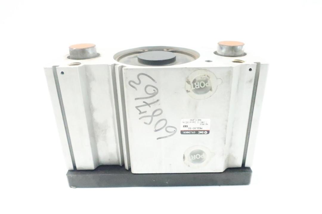 SMC MGQL80-50 GUIDED SLIDE CYLINDER 80MM 50MM 145PSI