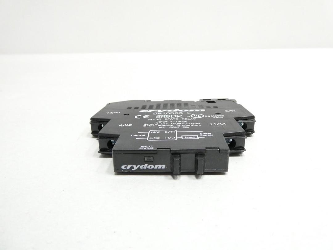 CRYDOM DR10D03 SOLID STATE RELAY 4-32V-DC